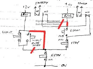 EinW Lathe power circuit