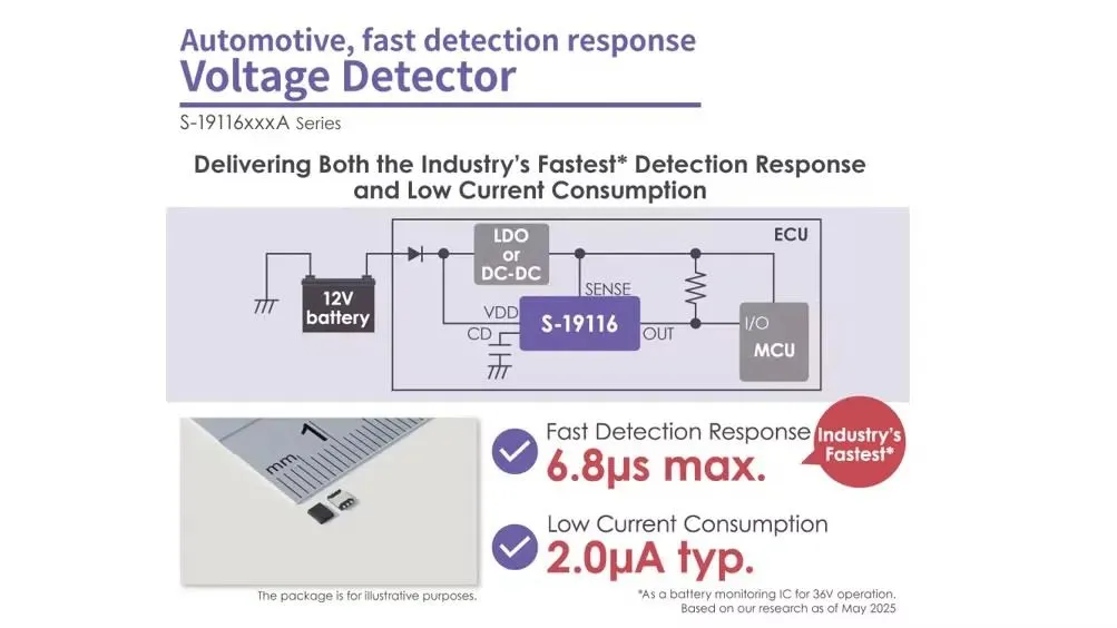 Auto hi-voltage detector claims fastest response time