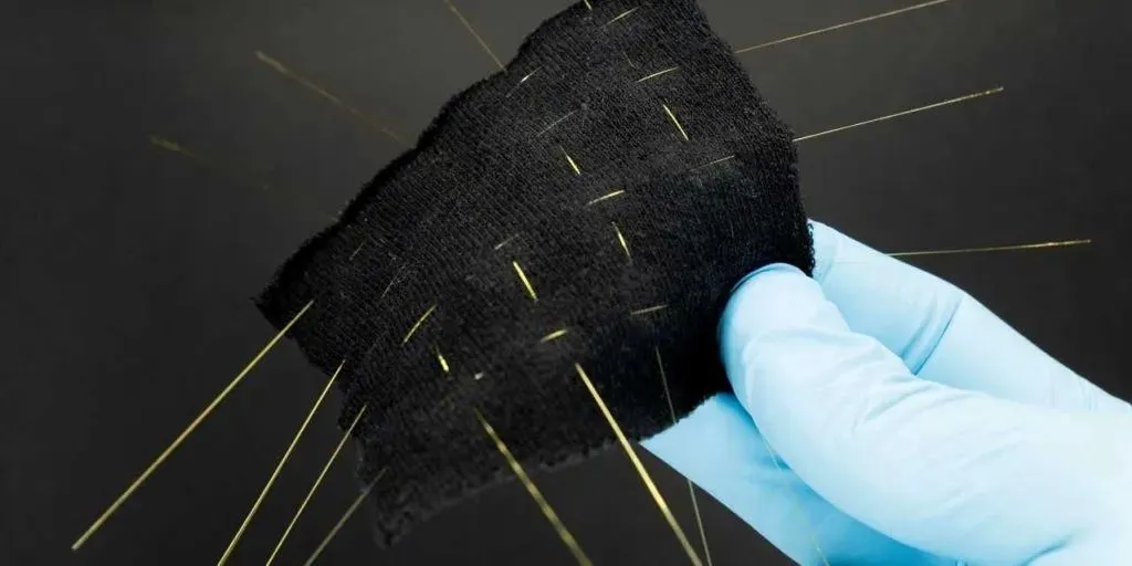 Glass microfibres in textiles use acoustic waves to measure touch, pressure and movement