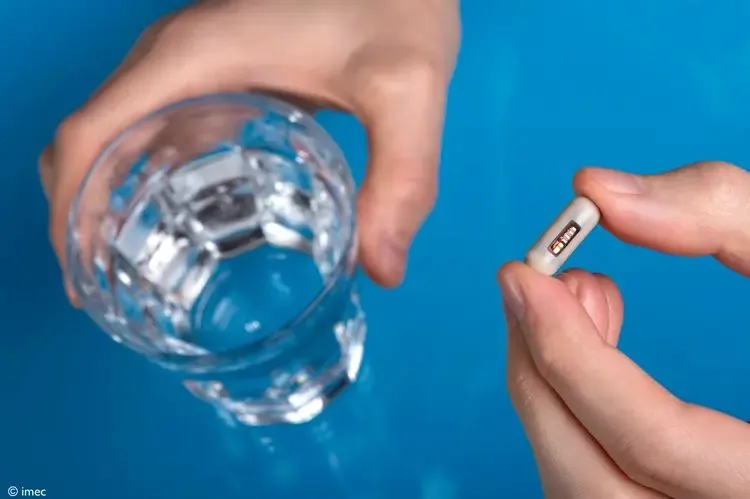 Imec to demo ingestible gut sensor later today