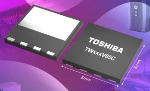 Toshiba 8x8mm 650V SiC mosfets