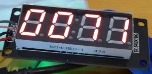 EinW Arduino rpm meter display