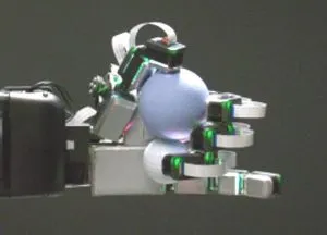 QueenMary touch sensitive robot hand