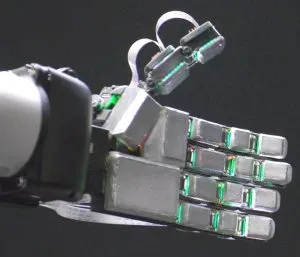 QueenMary touch sensitive robot hand