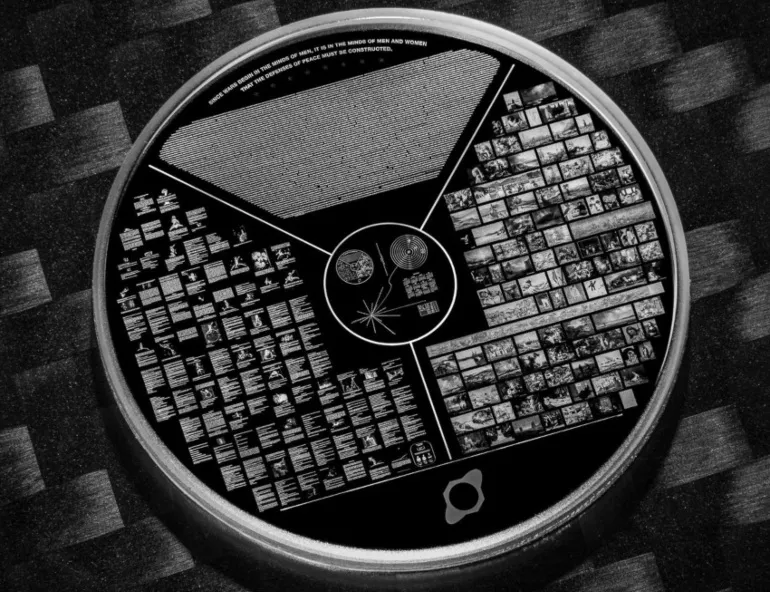 Memory Disc V3 documents human culture on Planet Earth | Electronics Weekly