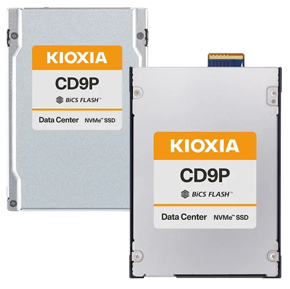 Kioxia sampling CD9P Series PCIe 5.0 NVMe SSDs