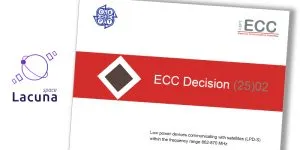 European regulatory approval for LPD-S direct-to-sensor satellite IoT