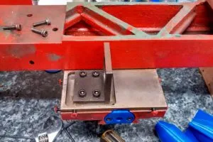 EinW cnc lathe bed and other working bits