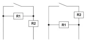 Omron D2EW R switch diag with resistor circuit web