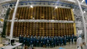 Redwire tests ROSA deployment of 'most powerful roll-out solar arrays ever built'