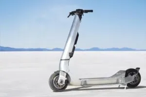 Bo e-scooter at Bonneville