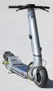 Bo e-scooter at Bonneville