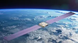 Solestial solar array in space