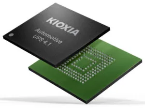Kioxia automotive UFS flash memory web