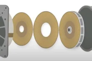 C-Motive electrostatic motor construction