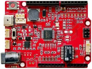 Nuvoton NuMaker UNO-M4 arduino compatible development board web