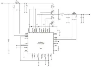Renesas RAA489301 3 level buck circuit