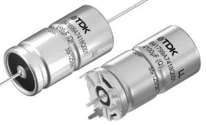 TDK B41699 B41799 automotive through hole aluminium capacitors web