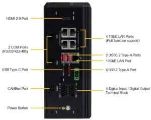 Supermicro ARS-E103-JONX-H2 AI edge computer annotated
