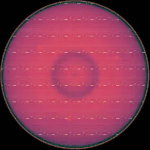 Imec 300mm GaN-on-Si wafer from AIXTRON inspected on CIRCL tool from KLA+ web