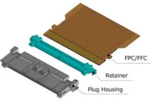 Hirose TB4 flexi to pcb connector diag