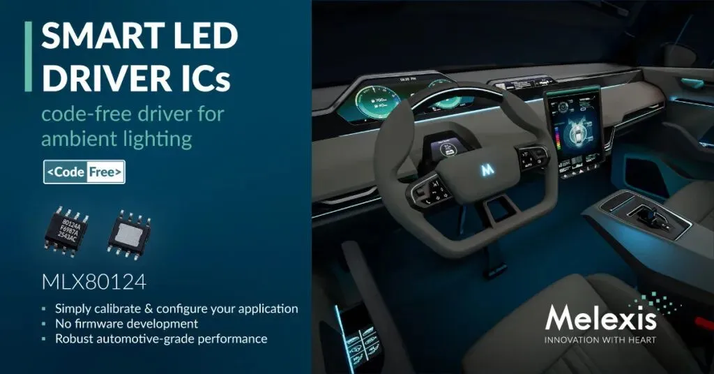 Melexis code-free LIN LED driver