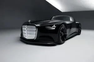 Mercedes-Benz Iconic Vision concept car grill