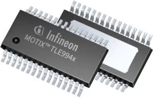 Infineon TLE994x TLE995x मोटर नियंत्रक पैकेज