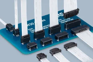 Hirose KW30 1mm wire to board connector tint