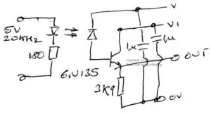 EinW ऑप्टो कपलर सामान्य कलेक्टर वेब
