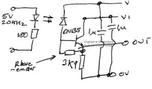 EinW-opto-coupler-common-collector Rbe
