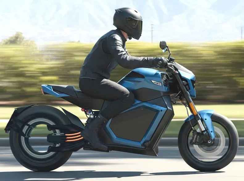 Verge halves the weight of its electric motorcycle motor
