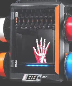 प्रूसा कोर वन बॉन्डटेक INDX मल्टी-मटेरियल 3डी प्रिंटर