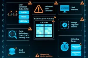 Microchip AVR SD dual 8bit lock step mcu