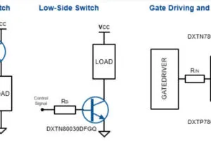 Diodes low-drop automotive bipolar transistors