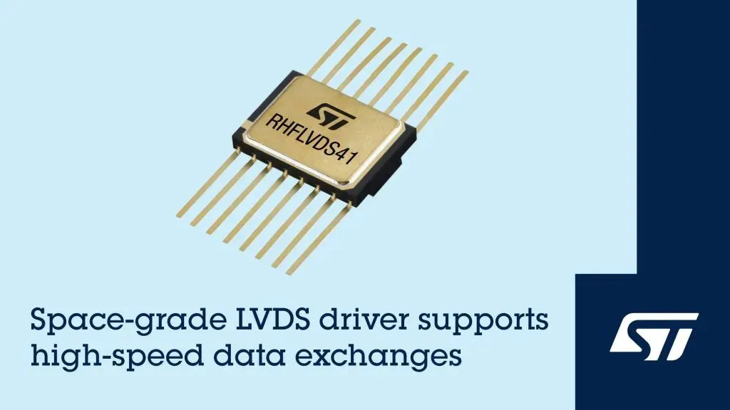 LVDS driver for faster data speeds in space