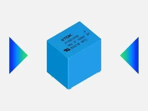 +125 डिग्री सेल्सियस के अधिकतम ऑपरेटिंग तापमान के साथ डीसी लिंक फिल्म कैपेसिटर