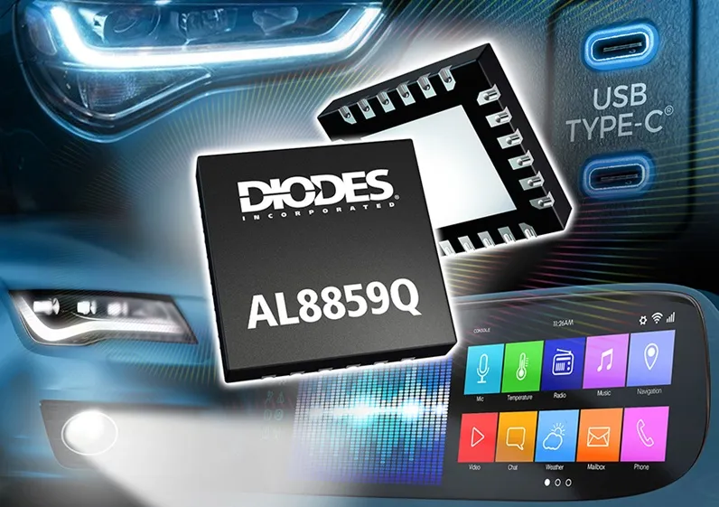 ऑटो लाइटिंग के लिए AL8859Q उच्च दक्षता वाला दो-चरण SPI बूस्ट नियंत्रक