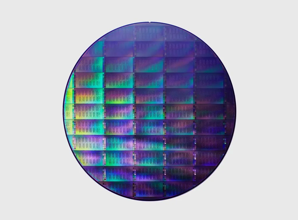 Oblea cuántica de 300 mm de IBM