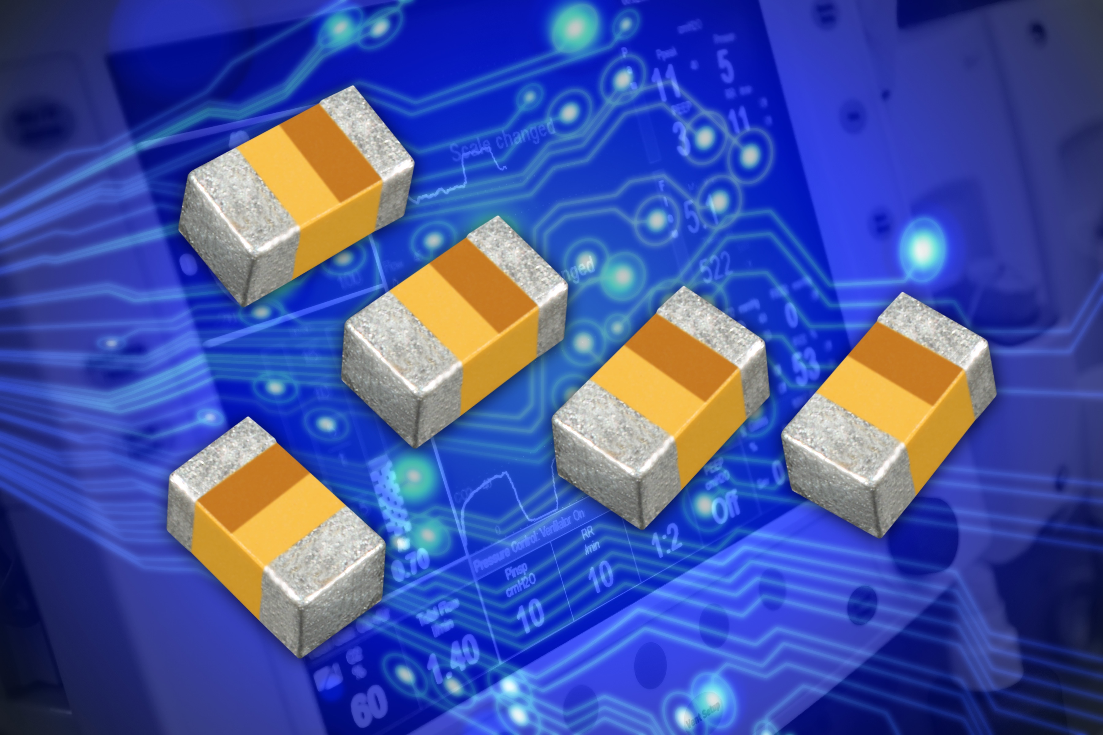 Selective Focus Photo of Electrolytic Capacitors on Circuit Board · Free  Stock Photo