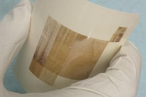 Delft polysilicon on paper