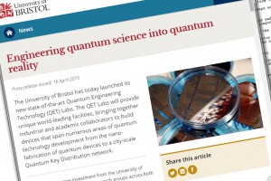 Bristol quantum research