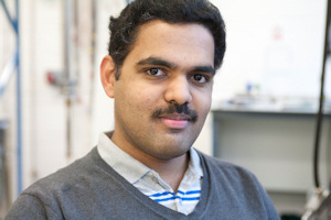 Dr Rahul Nair, a graphene membrane specialist at the University of Manchester