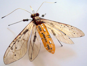 Insect Biocomputer Computer components transform into beautiful insects | Electronics Weekly